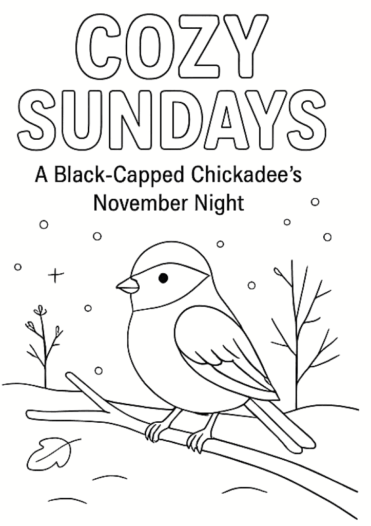 A Black Capped Chickadee’s November Night