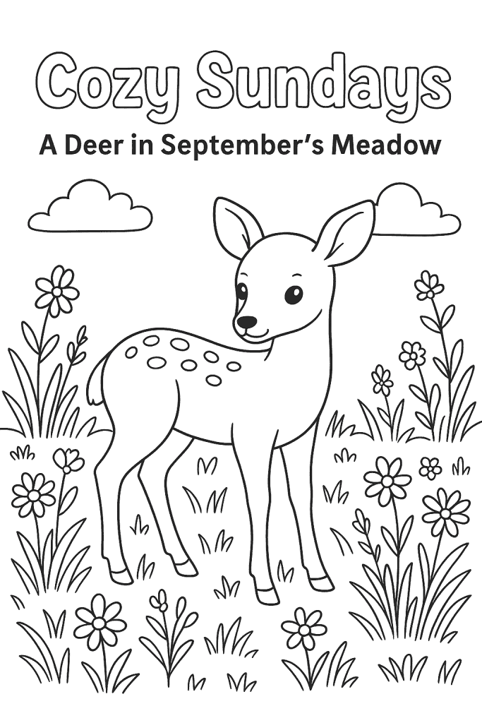 A Deer in September’s Meadow